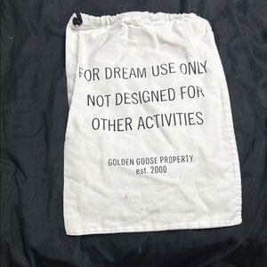 Golden Goose dust Bag